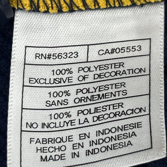 West Virginia Mountaineers Shirt Mens L Blue Nike Team Short Sleeve Polo Fit Dry - Picture 5 of 11